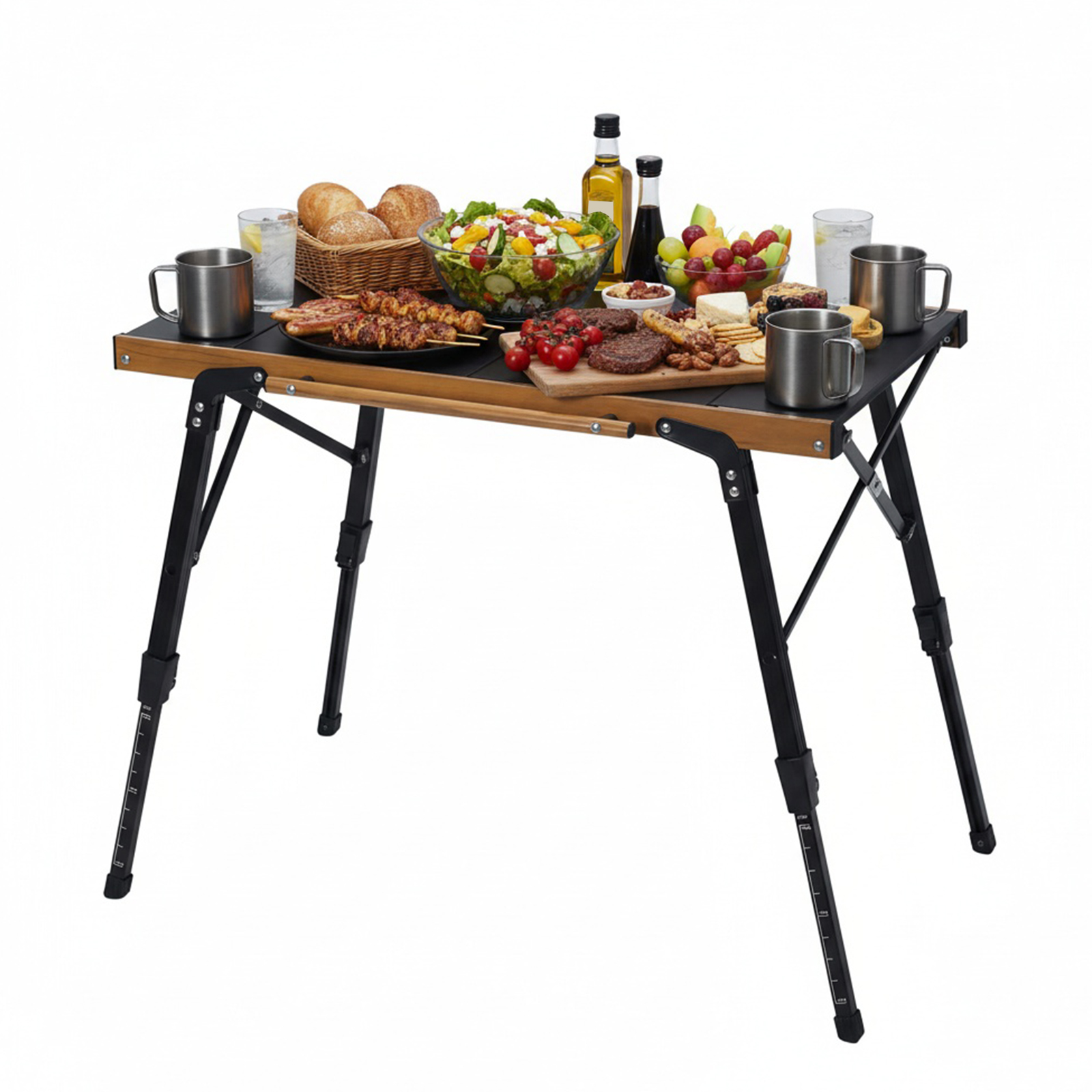 Portable Camping Table with St - Camping Cooking Table avis et prix