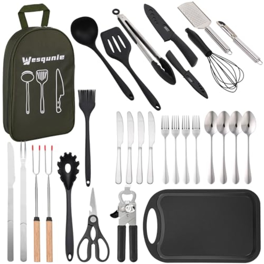 Camping Cooking Essentials Ute - Camping Cooking Essentials Kit avis et prix