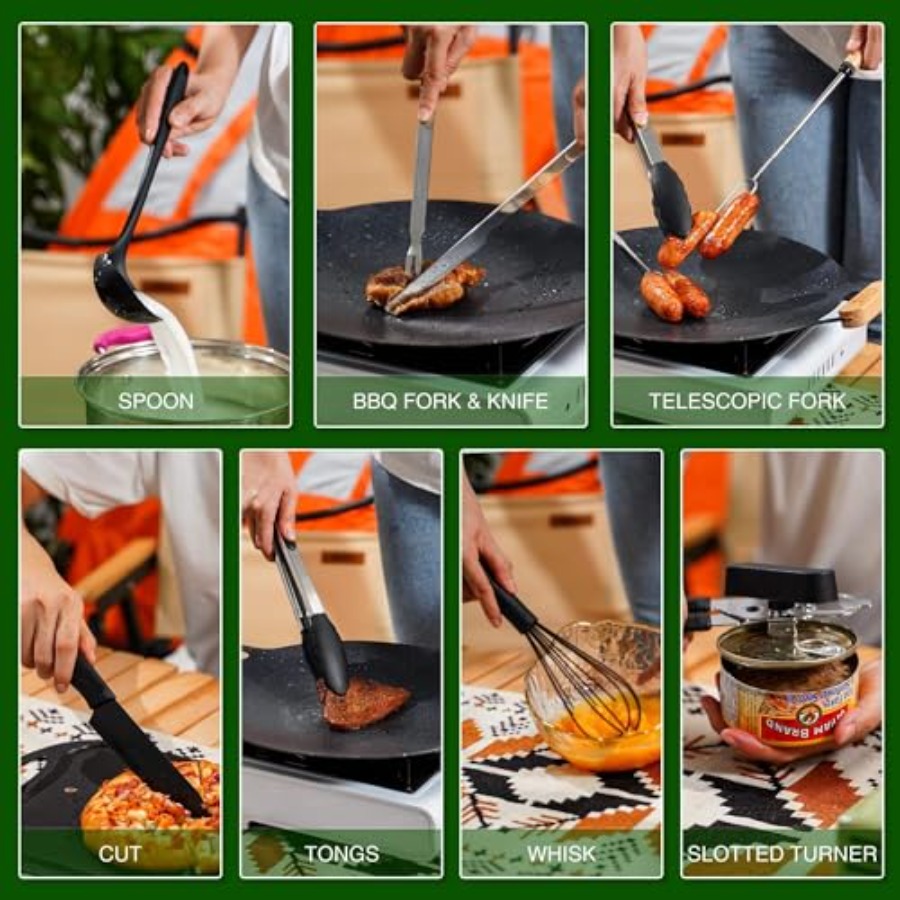 Camping Cooking Essentials Ute - Camping Cooking Essentials Kit avis et prix