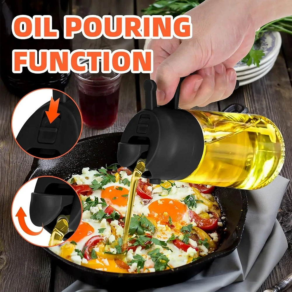 470ml Oil Spray Bottle Kitchen - Camping Cooking Oil Container avis et prix