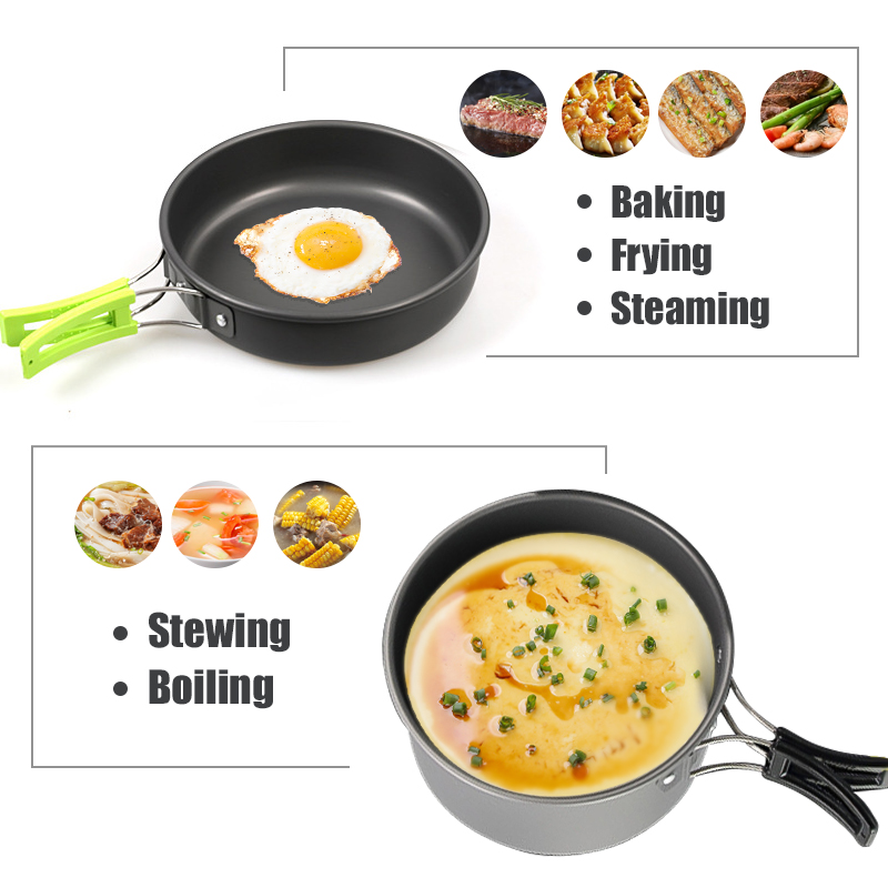 WESTTUNE Camping Cookware Kit  - Campfire Cooking Anime avis et prix