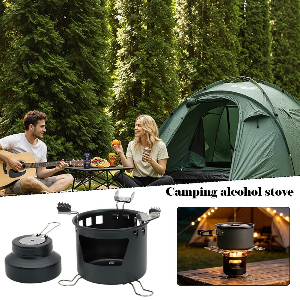 Lightweight Compact Dual‑Fuel  - Camping Cooking Alcohol avis et prix