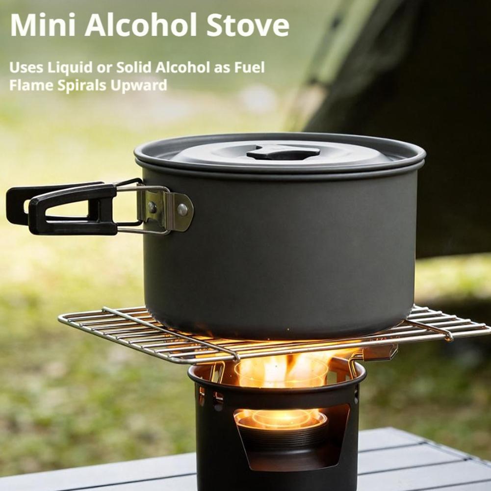 Lightweight Compact Dual‑Fuel  - Camping Cooking Alcohol avis et prix