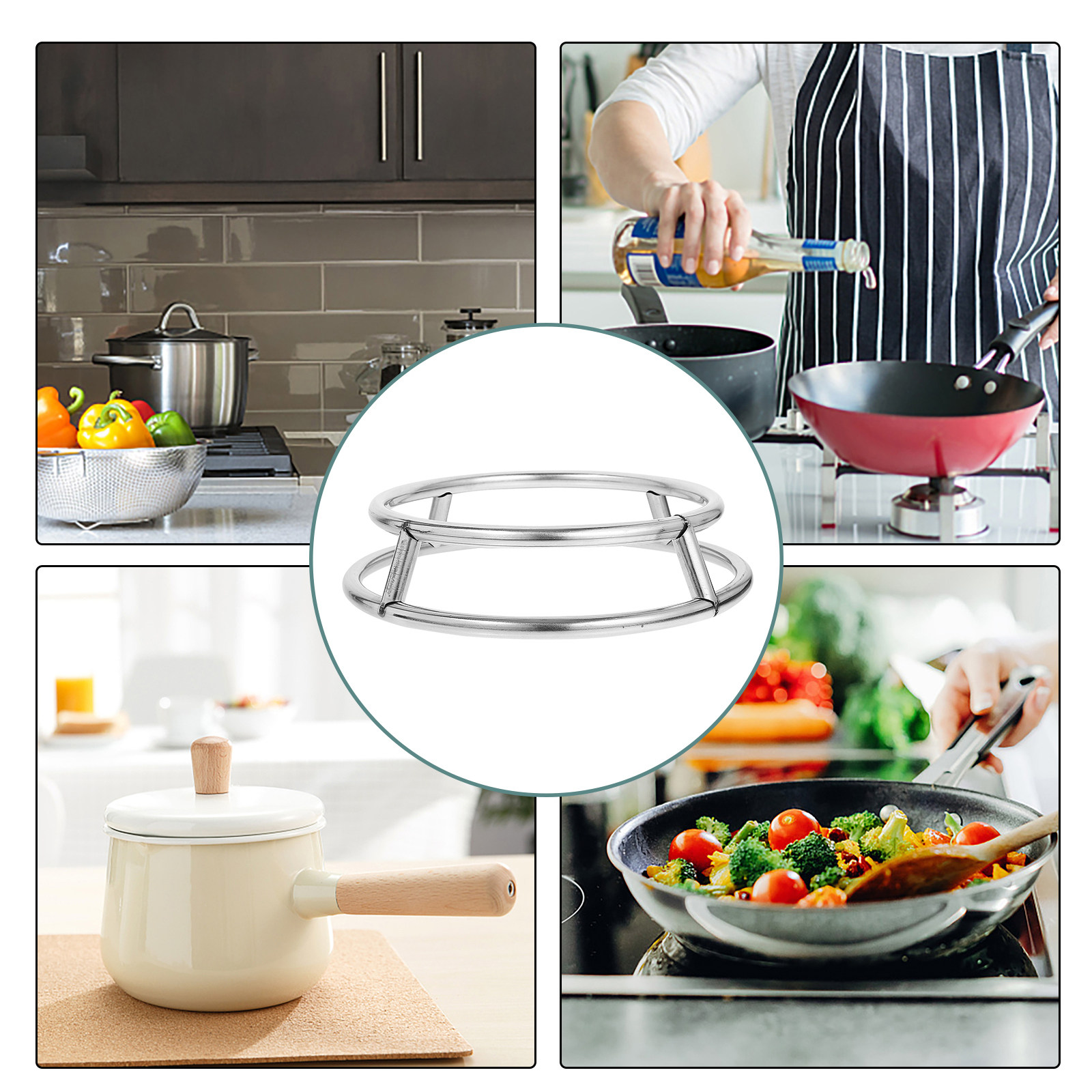 Heavy Duty Stainless Steel Pot - Camping Cooking Pot Tripod avis et prix