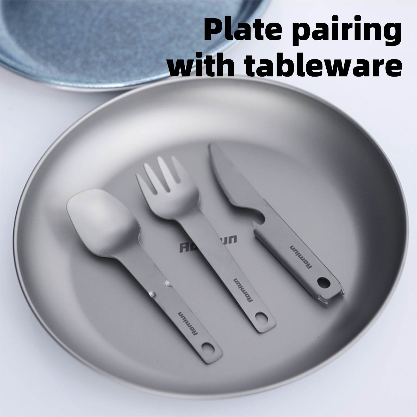 Metal Camping Plate Integrated - Camping Cooking Dining Set avis et prix