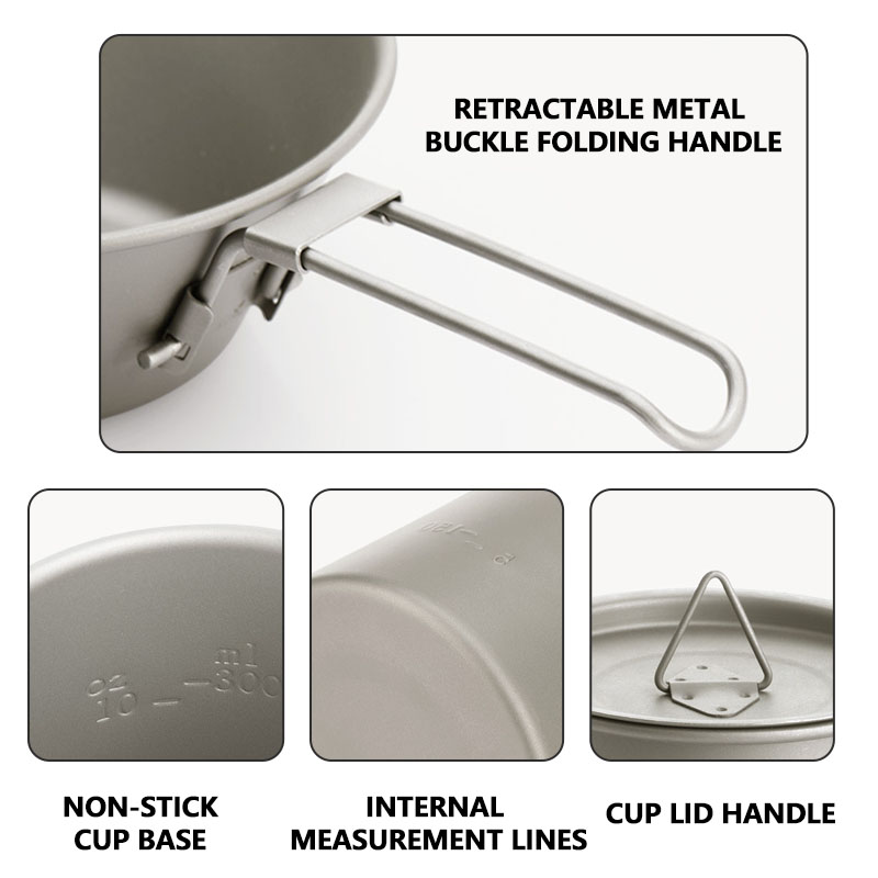 Naturehike Camping Tablewear O - Camping Cooking Set 2 Person avis et prix