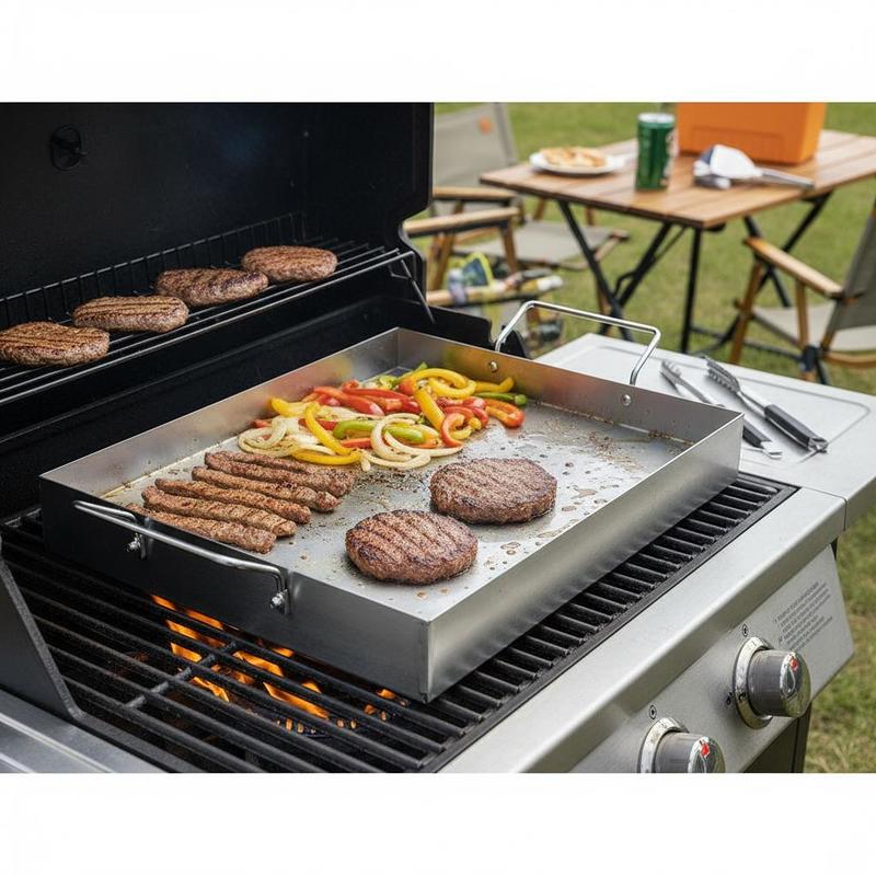 Rectangular Flat Top Plate 17x - Camping Cooking Top avis et prix
