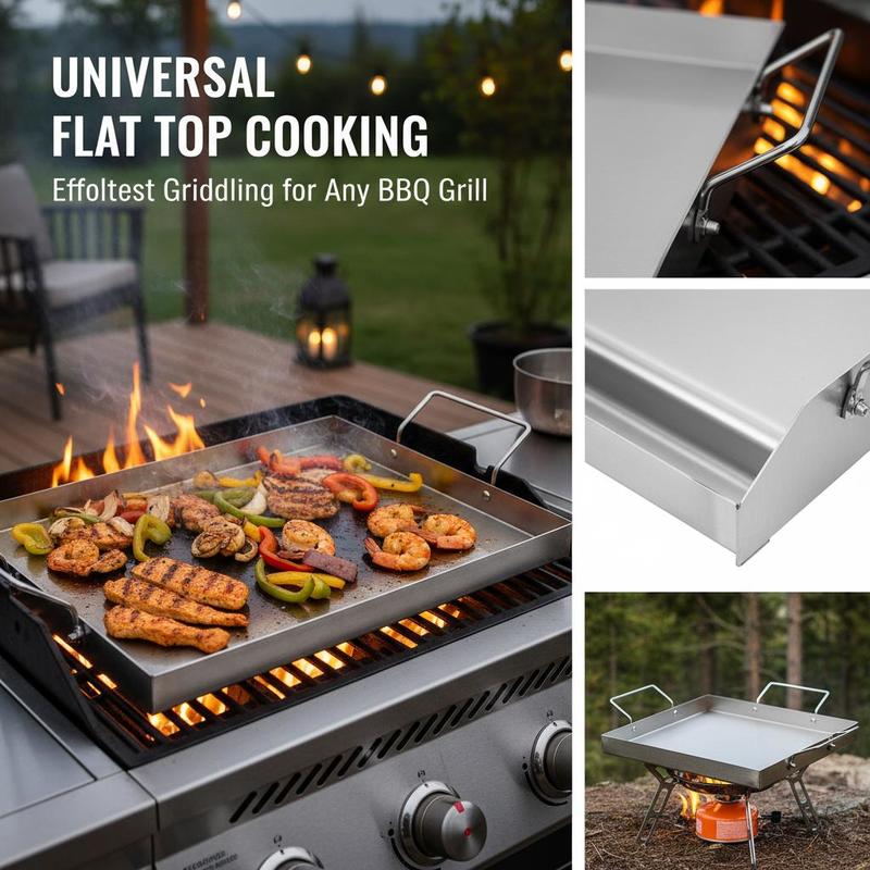 Rectangular Flat Top Plate 17x - Camping Cooking Top avis et prix