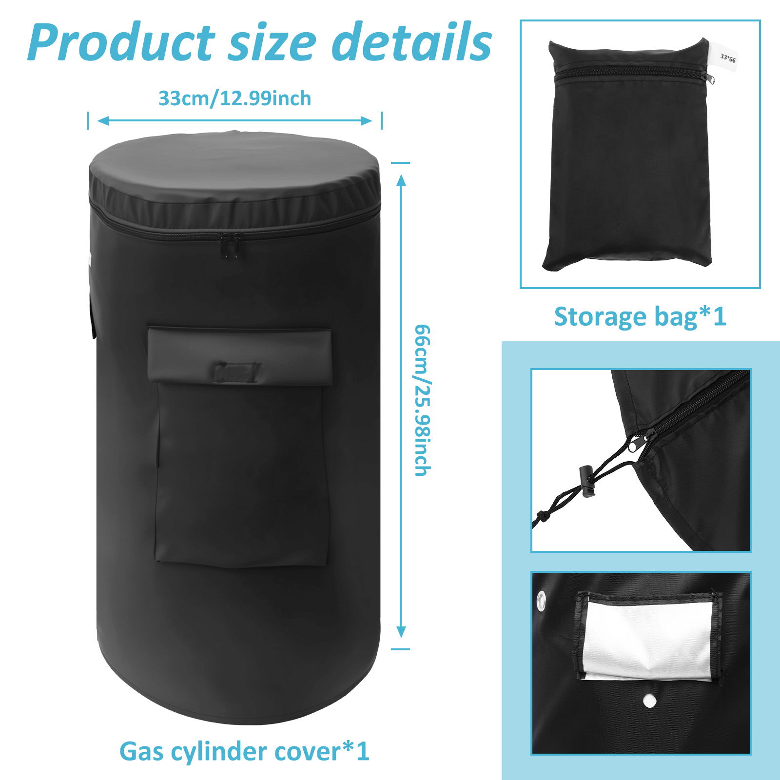 Oxford Cloth Propane Tank Cove - Camping Cooking Propane avis et prix