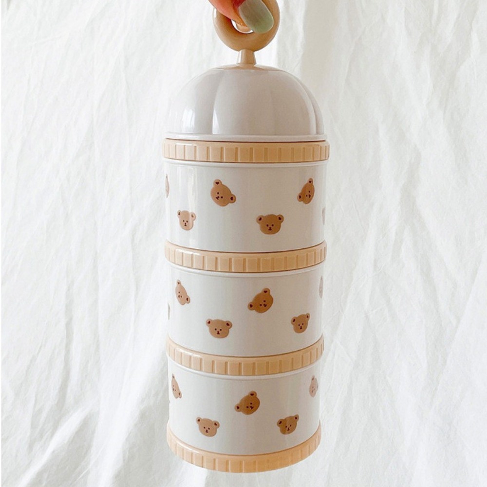 3 Layers Baby Milk Powder Box  - Bear Canister Food avis et prix