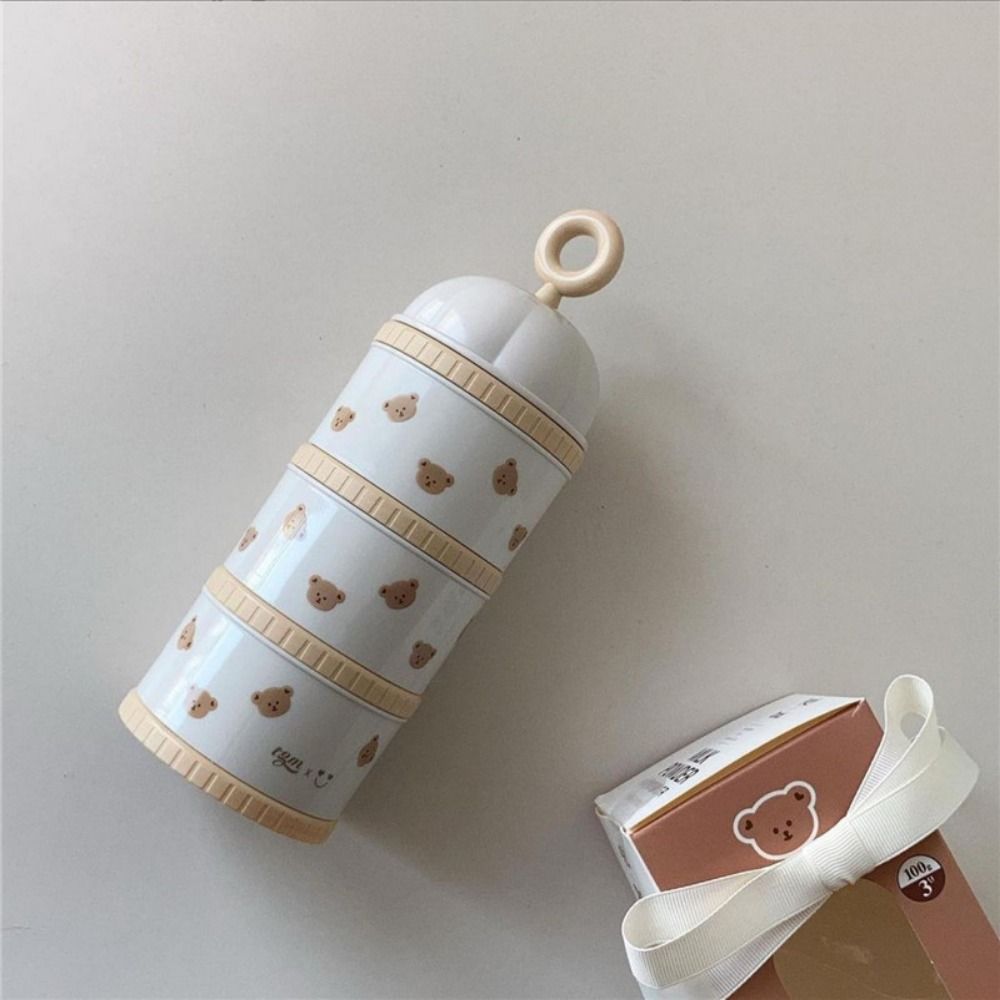 3 Layers Baby Milk Powder Box  - Bear Canister Food avis et prix