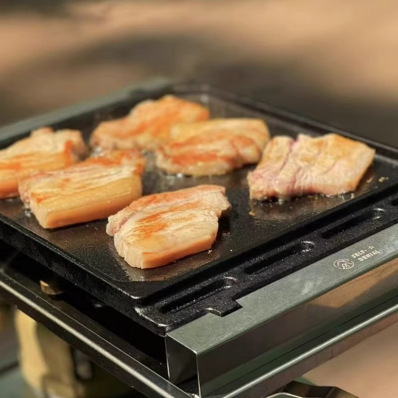 Outdoor Barbecue Grill Plate f - Camping Cooking Equipment avis et prix