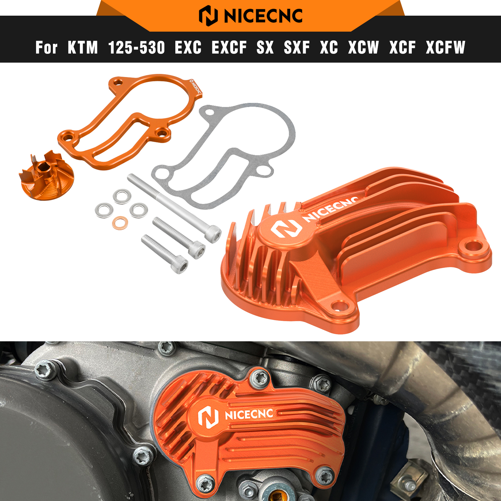 For KTM EXC 300 250 XC-W 2020- - Aluminum Foil Heavy Duty avis et prix