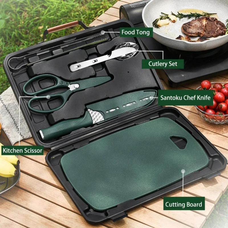 Outdoor Camping Equipment Cook - Camping Cooking Essentials Kit avis et prix