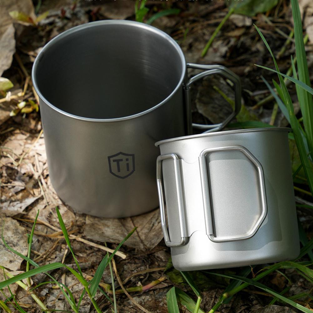 Camping Mug Titanium Cup Touri - Quechua Camping Cooking Set avis et prix