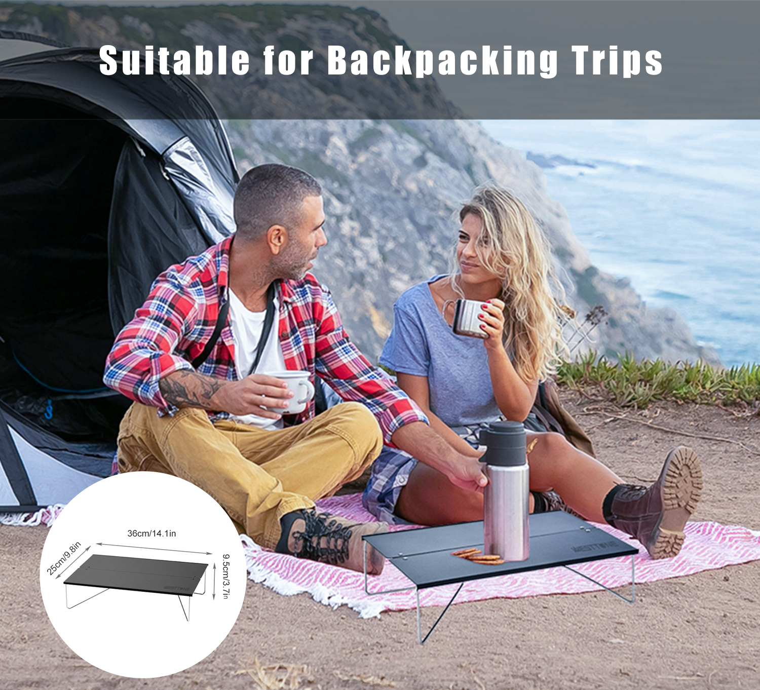 WESTTUNE Compact Mini Camping  - Camping Cooking Table avis et prix