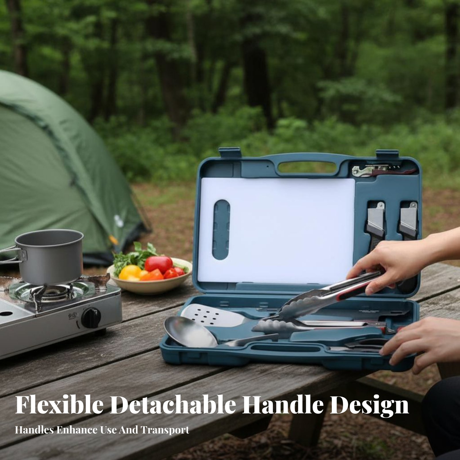 Outdoor Dining Cutlery Set, Ca - Camping Cooking Dining Set avis et prix