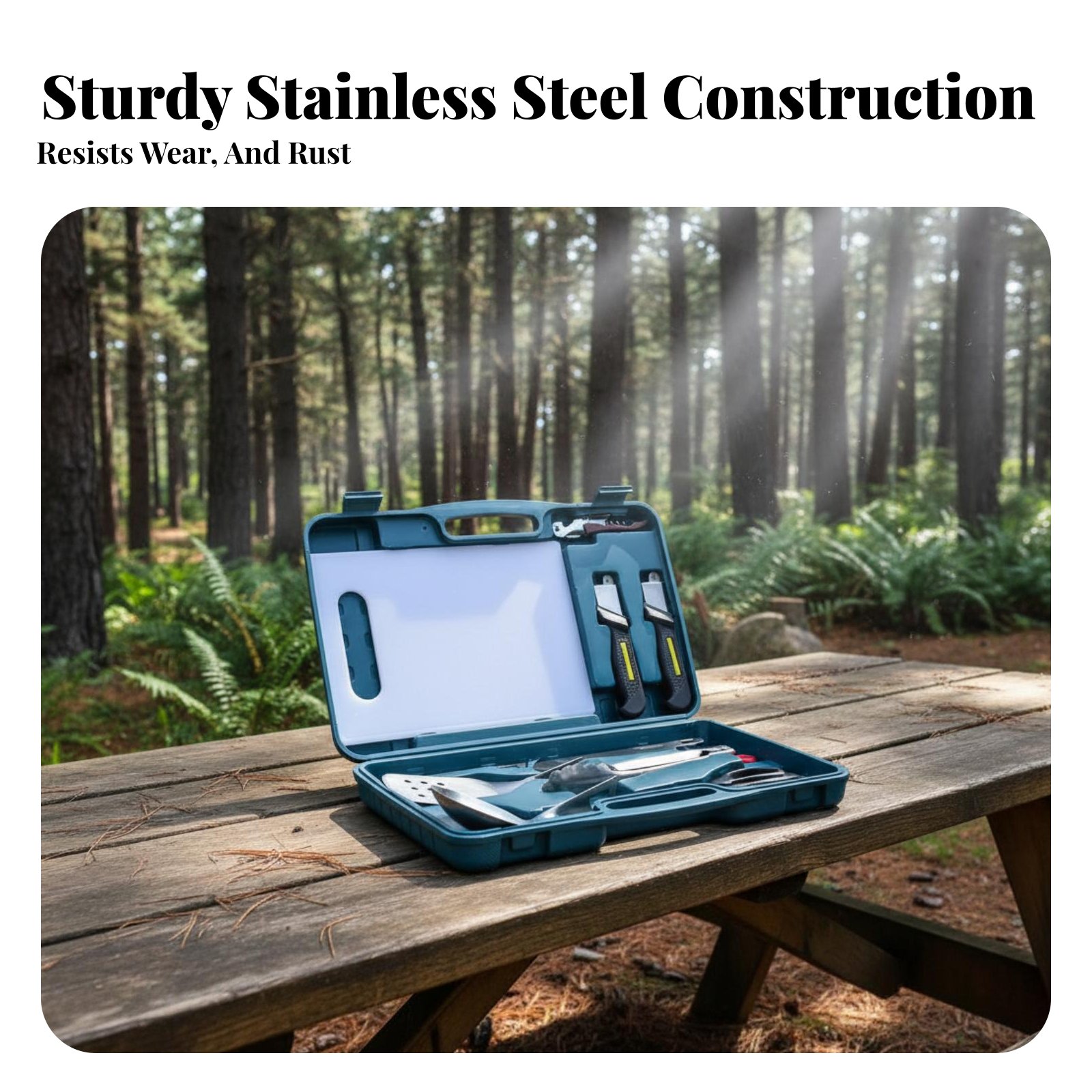 Outdoor Dining Cutlery Set, Ca - Camping Cooking Dining Set avis et prix
