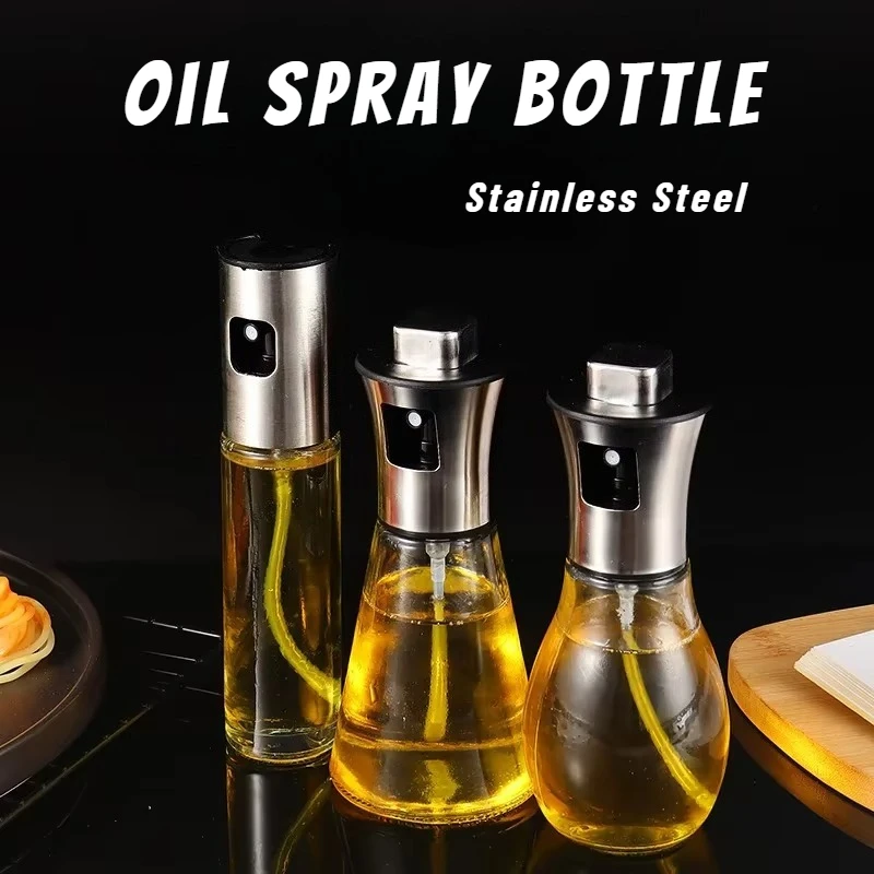 1Pc Stainless Steel Oil Spray  - Camping Cooking Oil Container avis et prix