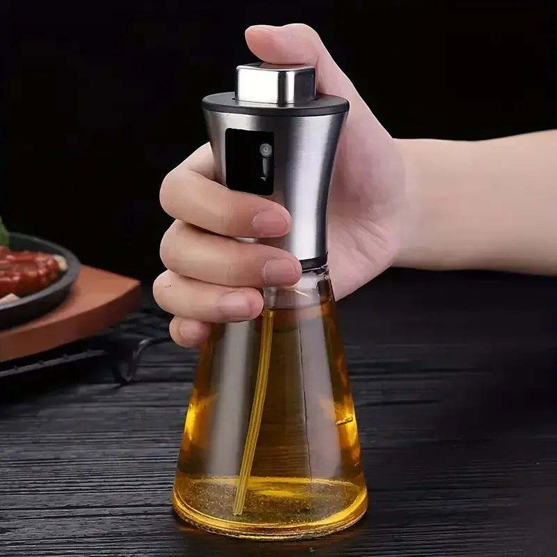 1Pc Stainless Steel Oil Spray  - Camping Cooking Oil Container avis et prix