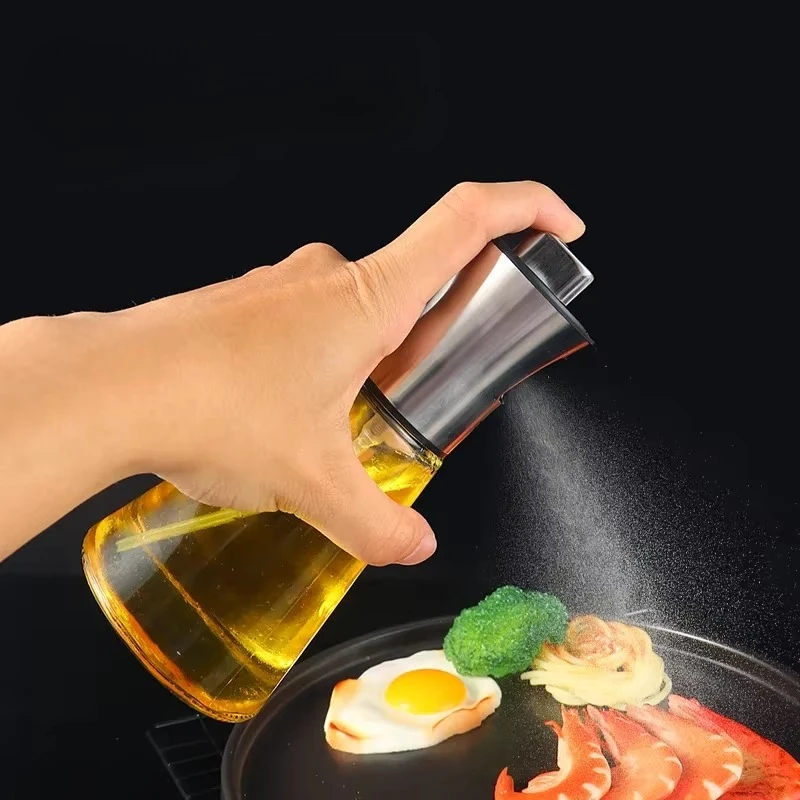 1Pc Stainless Steel Oil Spray  - Camping Cooking Oil Container avis et prix