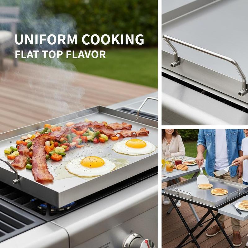 Flat Top Grill Plate 23x16 inc - Cooking Outdoor Camping avis et prix