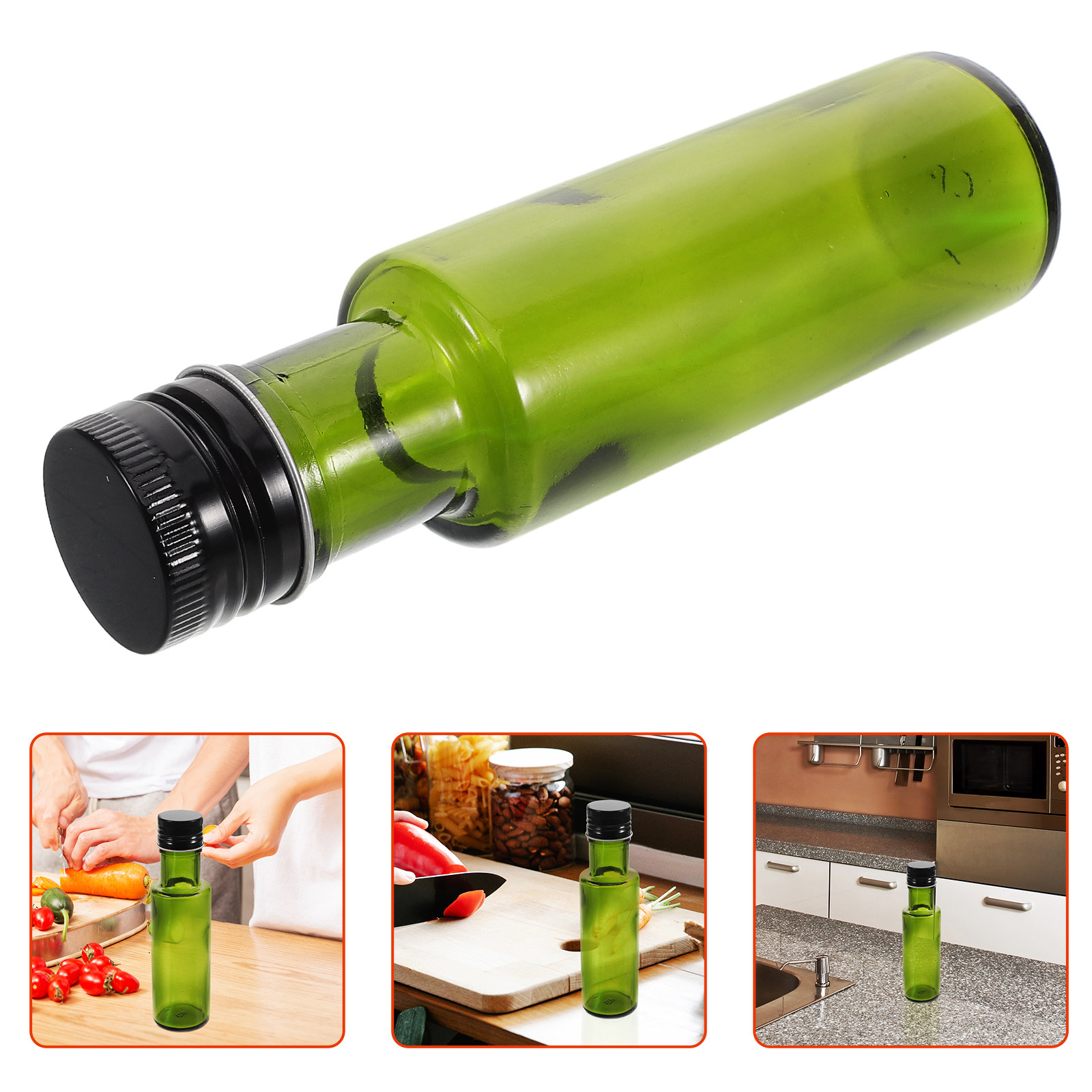 Airtight Sealed Lid Glass Oliv - Camping Cooking Oil Container avis et prix
