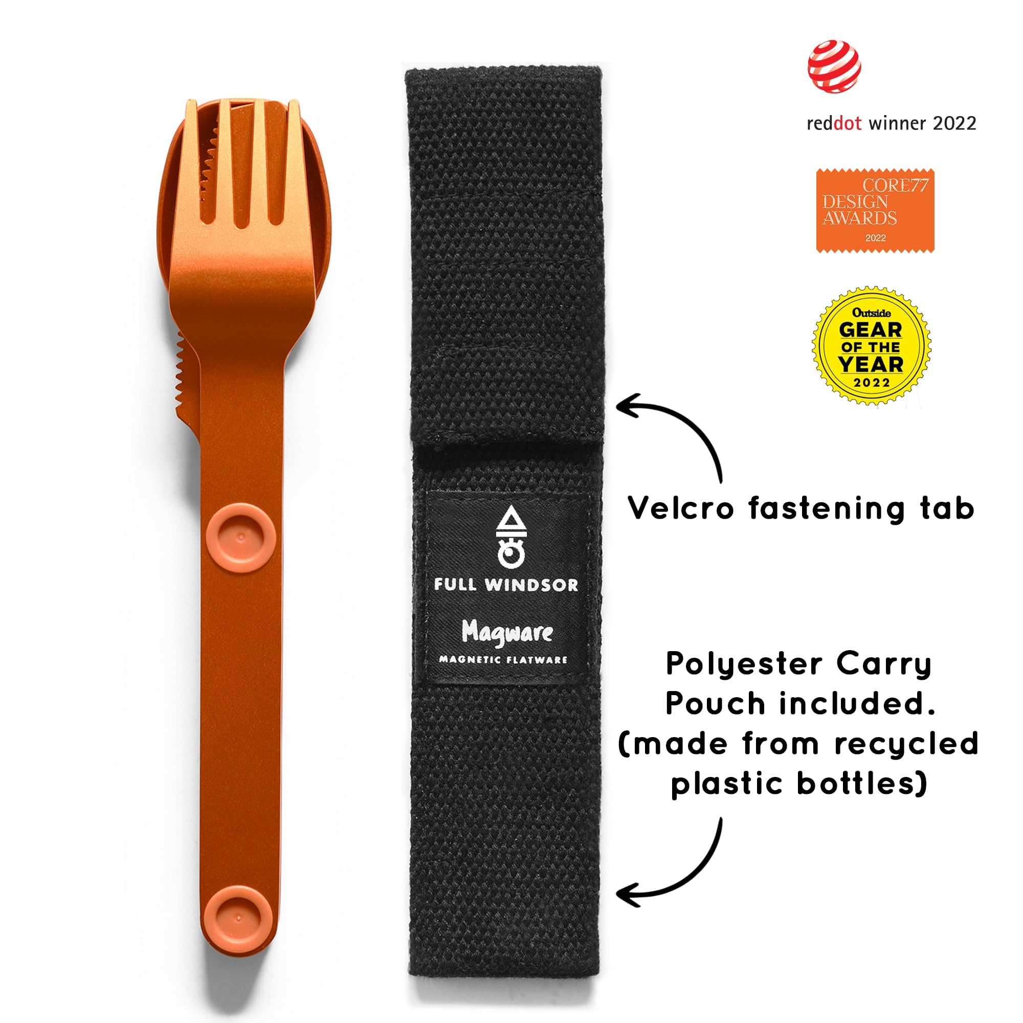 Magnetic Camping Cutlery Set - - Camping Cooking Dining Set avis et prix