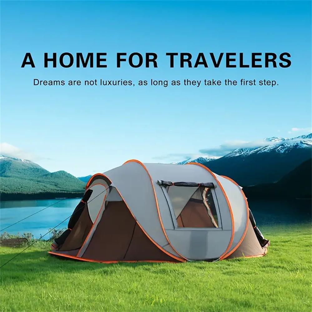 5-8 people quick opening hand  - Camping Cooking Tent avis et prix