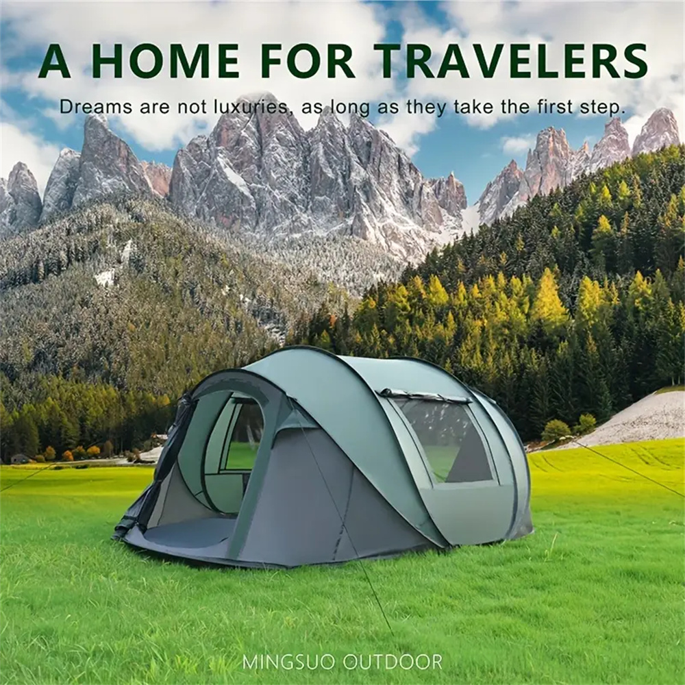 5-8 people quick opening hand  - Camping Cooking Tent avis et prix