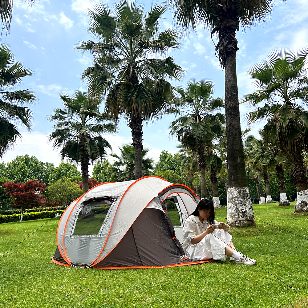 5-8 people quick opening hand  - Camping Cooking Tent avis et prix