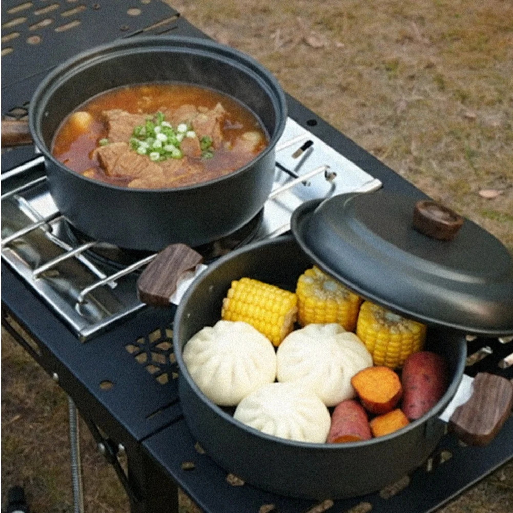 3L Camping Cooking Pot Set Alu - Camping Outdoor Cooking Set avis et prix