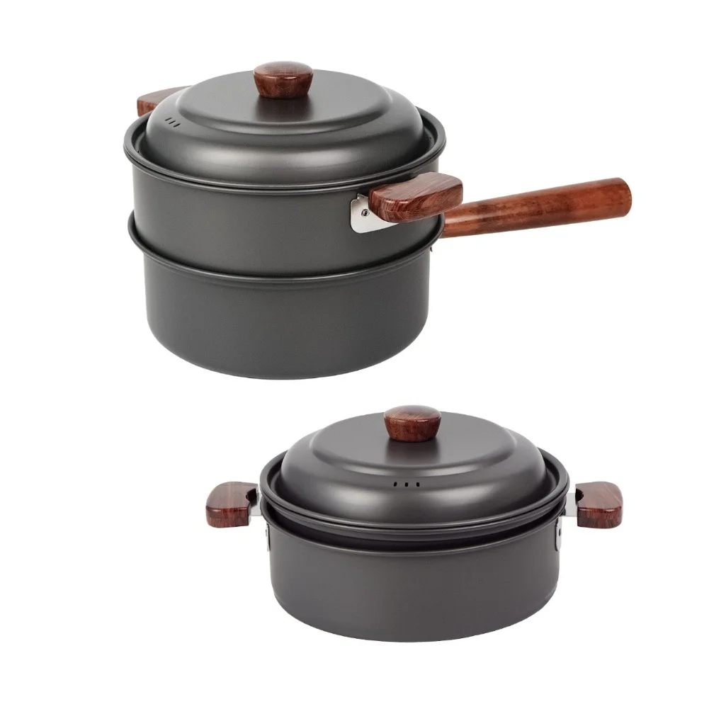 3L Camping Cooking Pot Set Alu - Camping Outdoor Cooking Set avis et prix