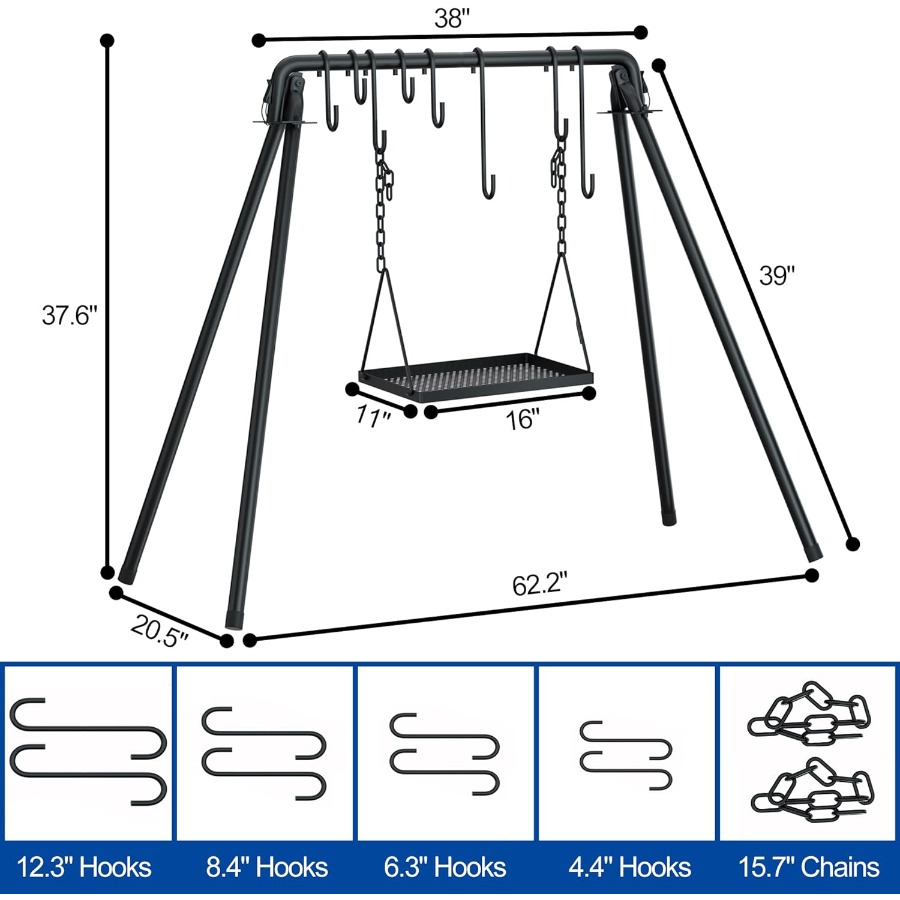 RELIANCER Grill SwingCampfire  - Cooking Outdoor Camping avis et prix