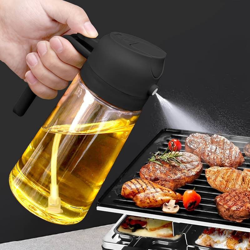 470ml Kitchen Oil Spray Bottle - Camping Cooking Oil Container avis et prix