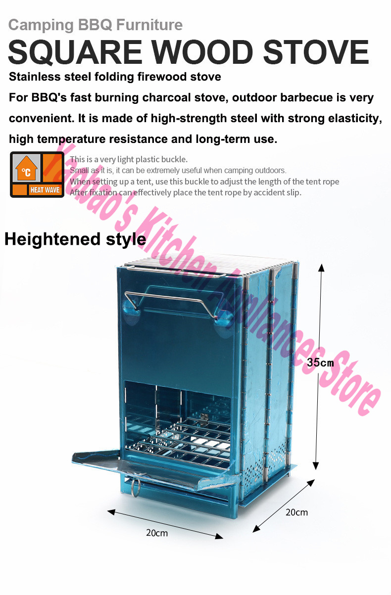 Wood Stove Outdoor Camping Equ - Camping Cooking Equipment avis et prix