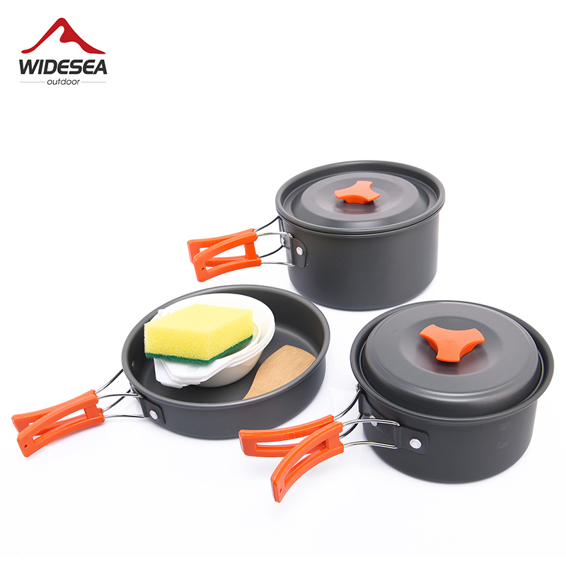 Widesea Camping Outdoor Cookwa - Quechua Camping Cooking Set avis et prix