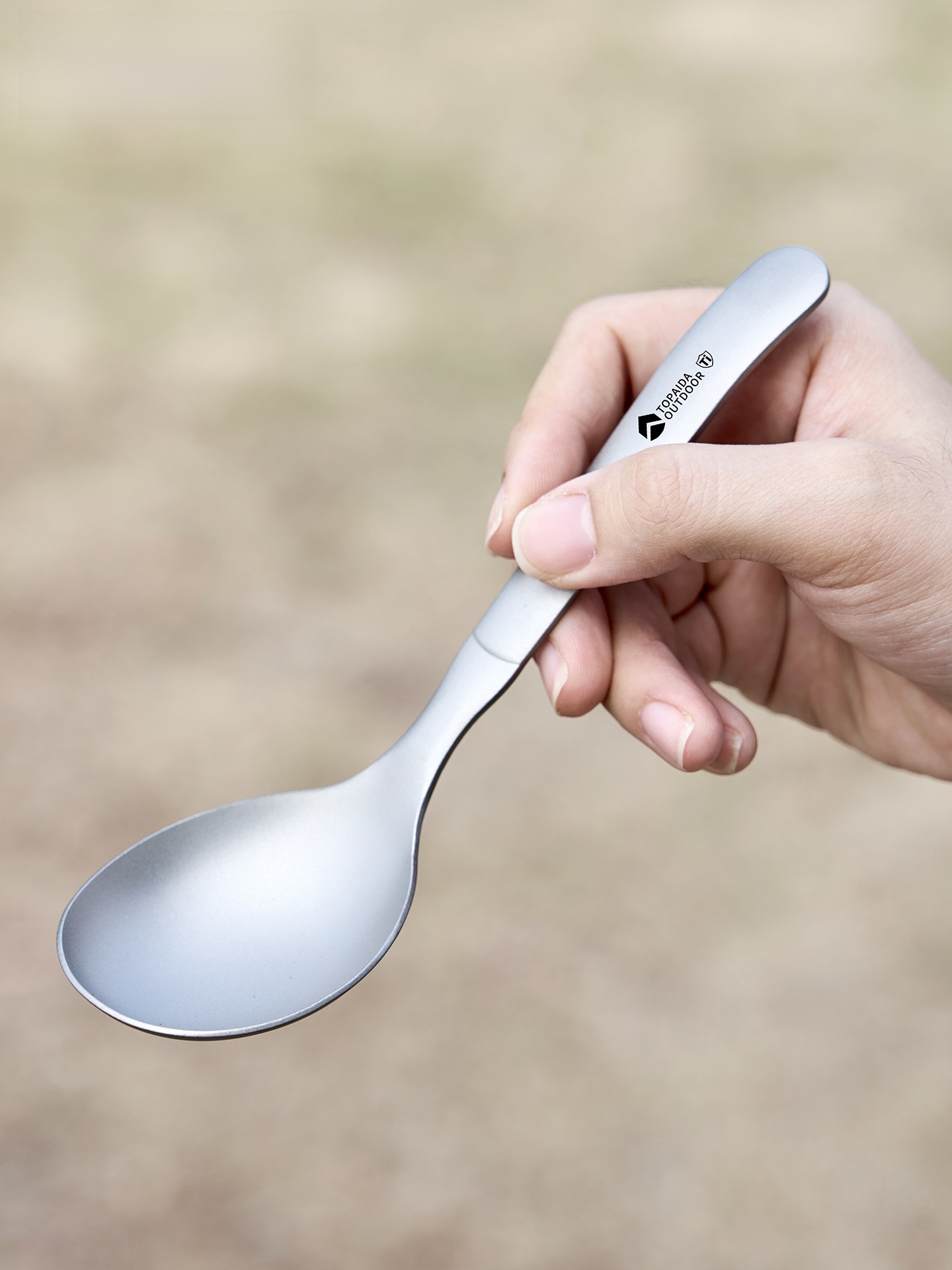 Pure Titanium Spatula Thickene - Camping Cooking Dining Set avis et prix