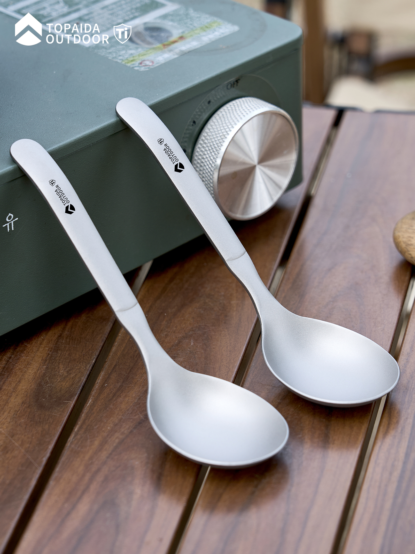 Pure Titanium Spatula Thickene - Camping Cooking Dining Set avis et prix