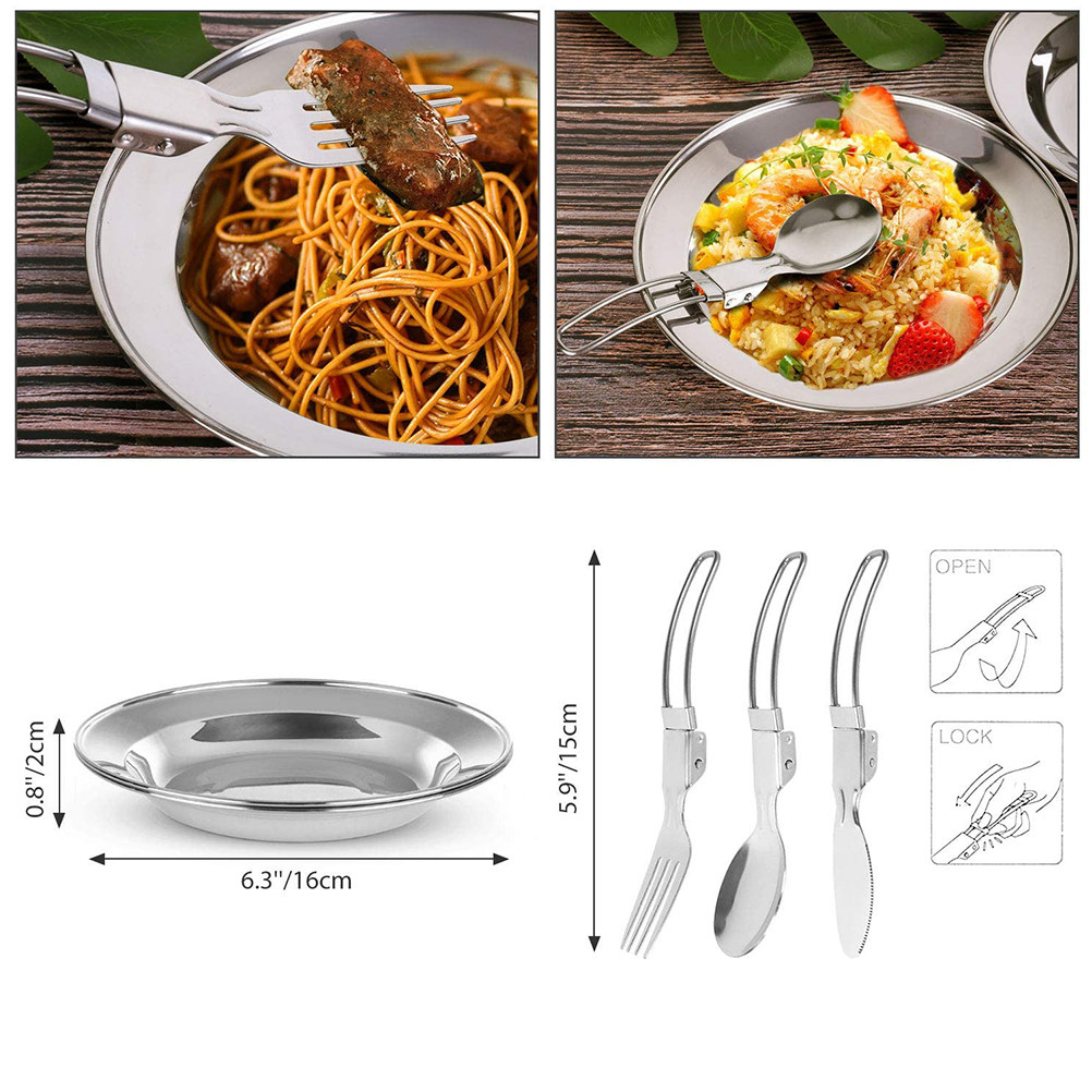 1Set Outdoor Camping Cookware  - Quality Camping Cooking Set avis et prix