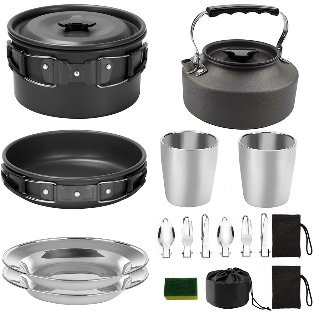 1Set Outdoor Camping Cookware  - Quality Camping Cooking Set avis et prix