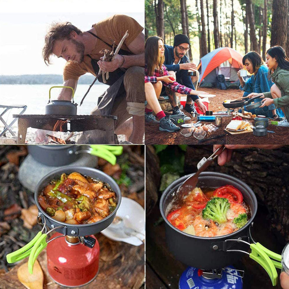 1Set Outdoor Camping Cookware  - Quality Camping Cooking Set avis et prix