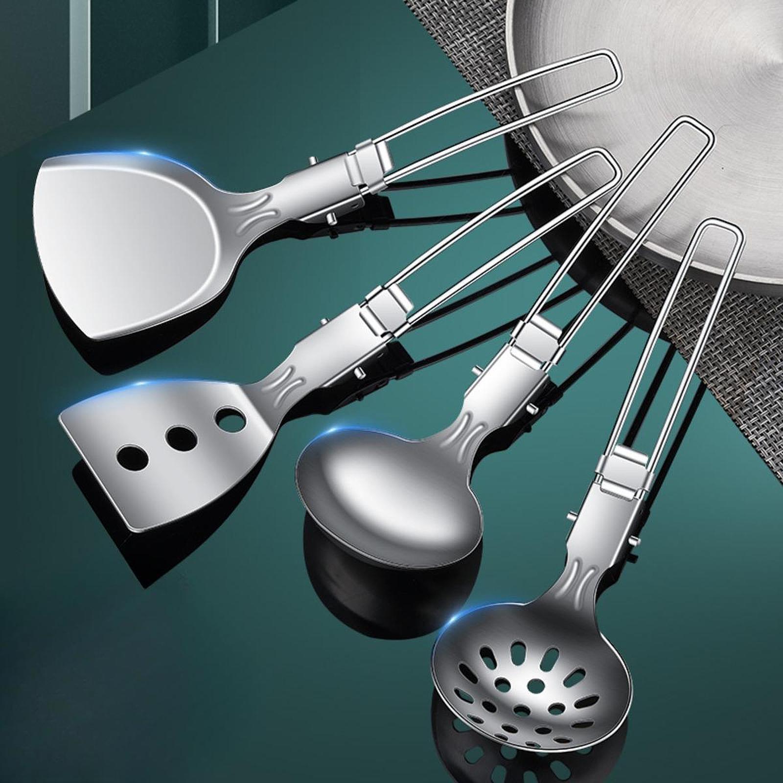Folding Camping Cookware Kit S - Camping Cooking Essentials Kit avis et prix