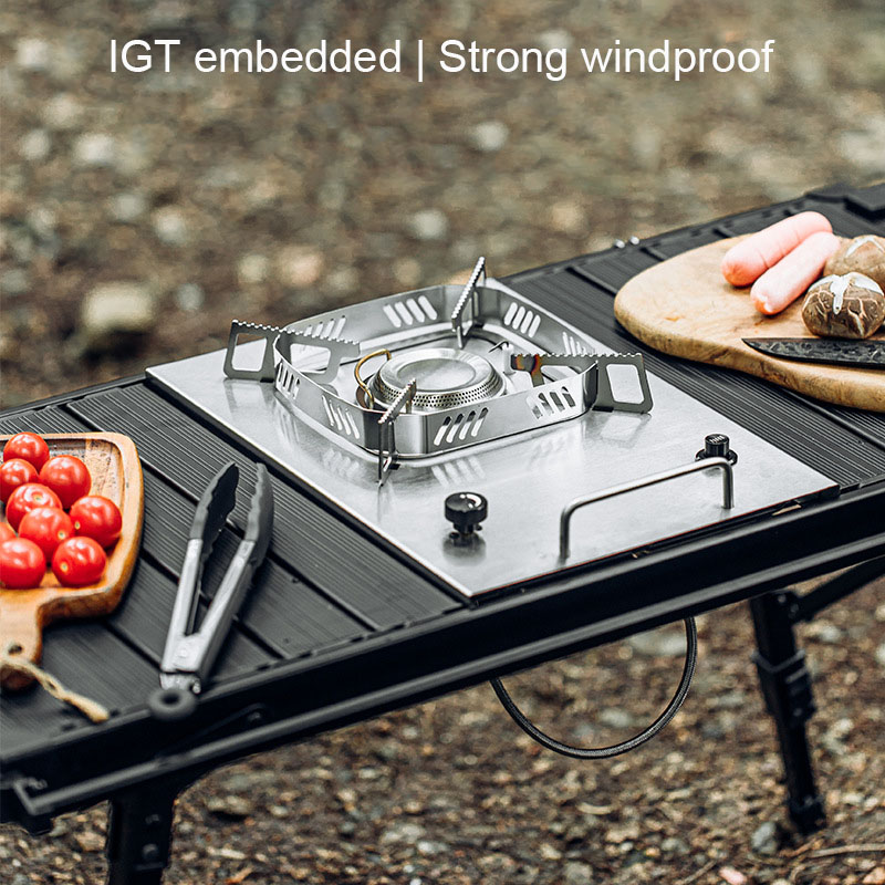 1PC Portable IGT Table Gas Sto - Camping Cooking Table avis et prix