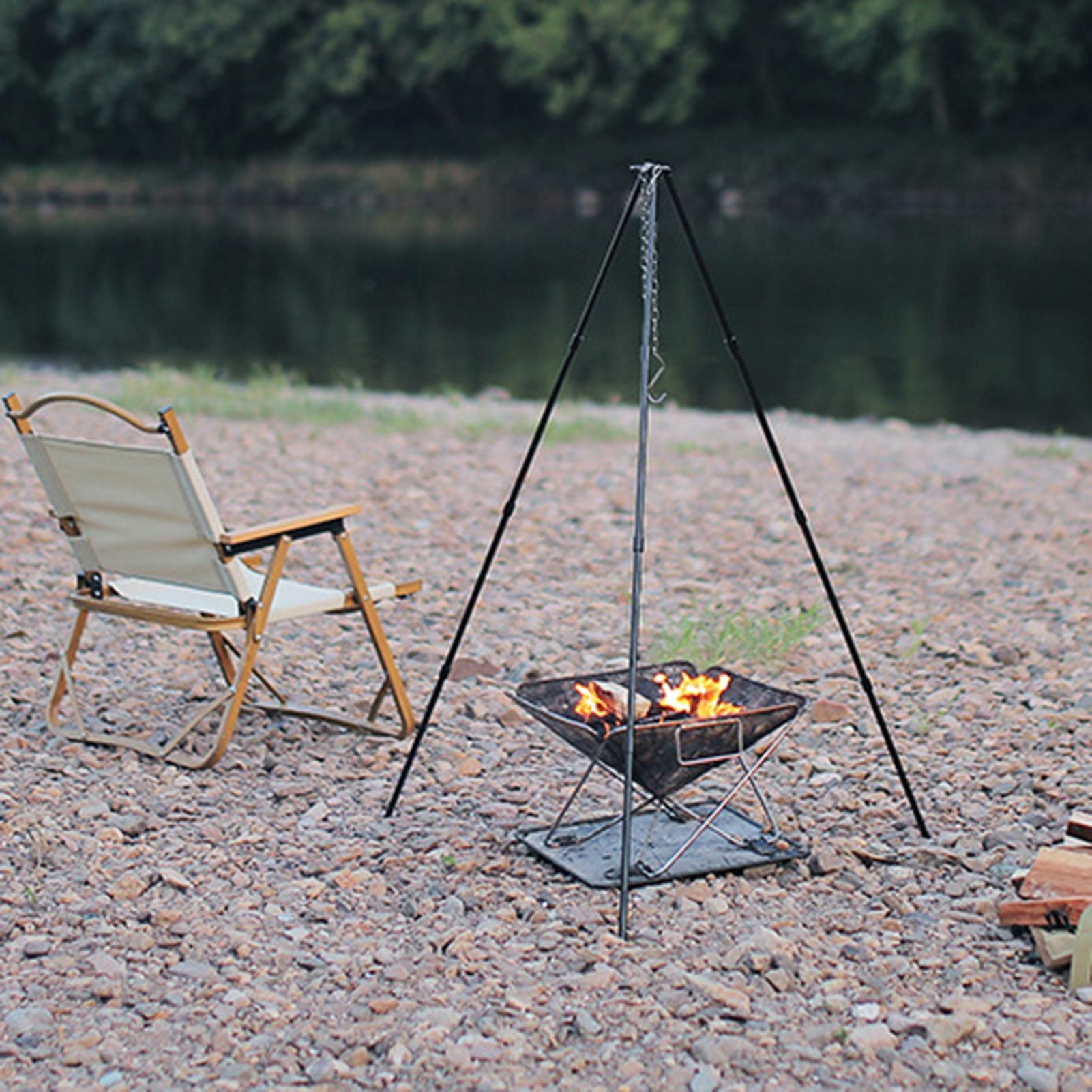 Outdoor Large Bonfire Tripod P - Camping Cooking Pot Tripod avis et prix