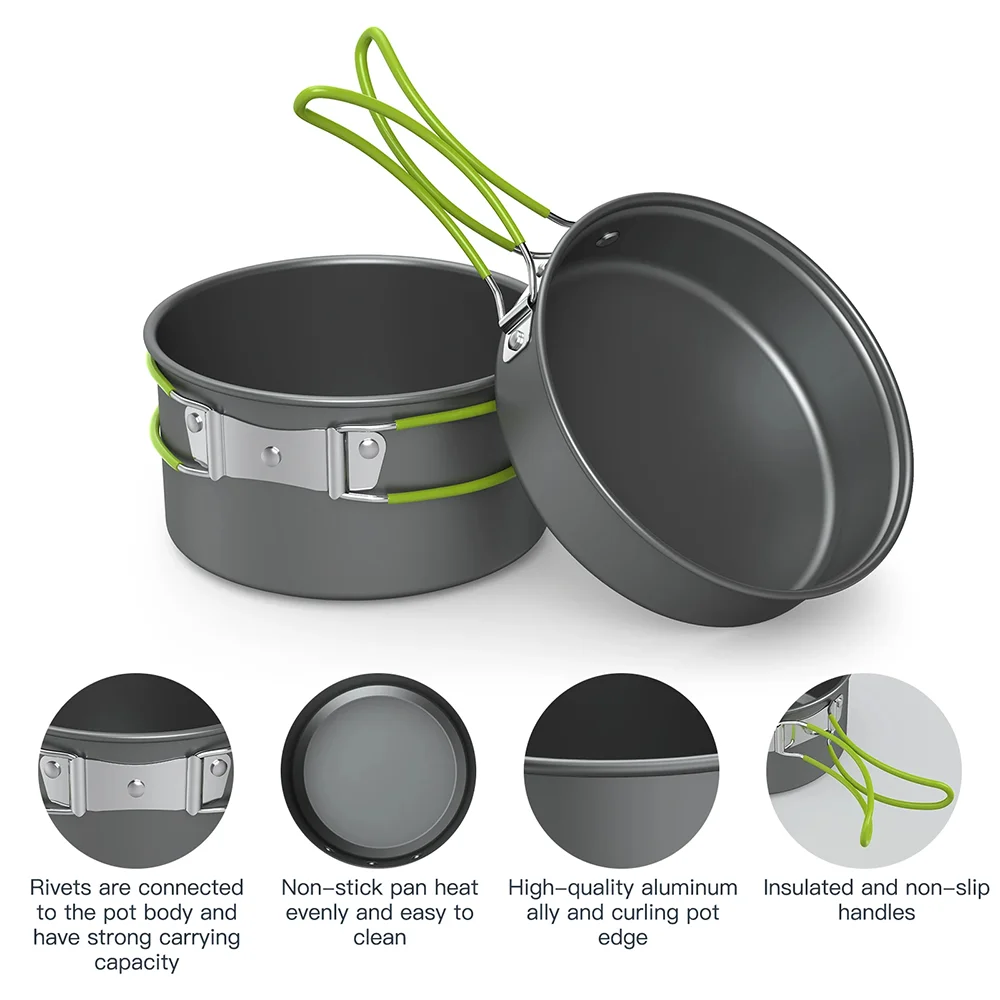 Outdoor Cooking Camping utensi - Quechua Camping Cooking Set avis et prix