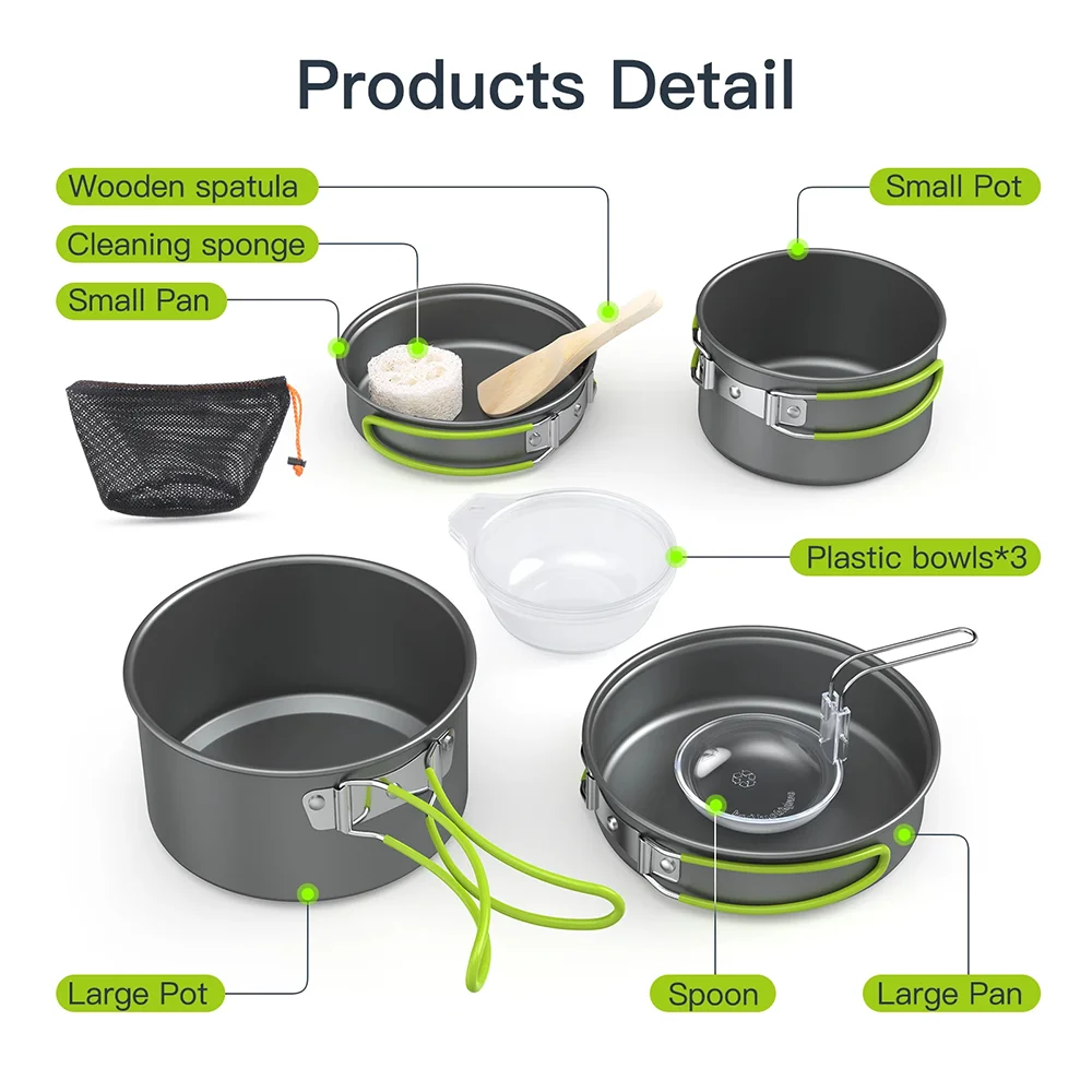 Outdoor Cooking Camping utensi - Quechua Camping Cooking Set avis et prix