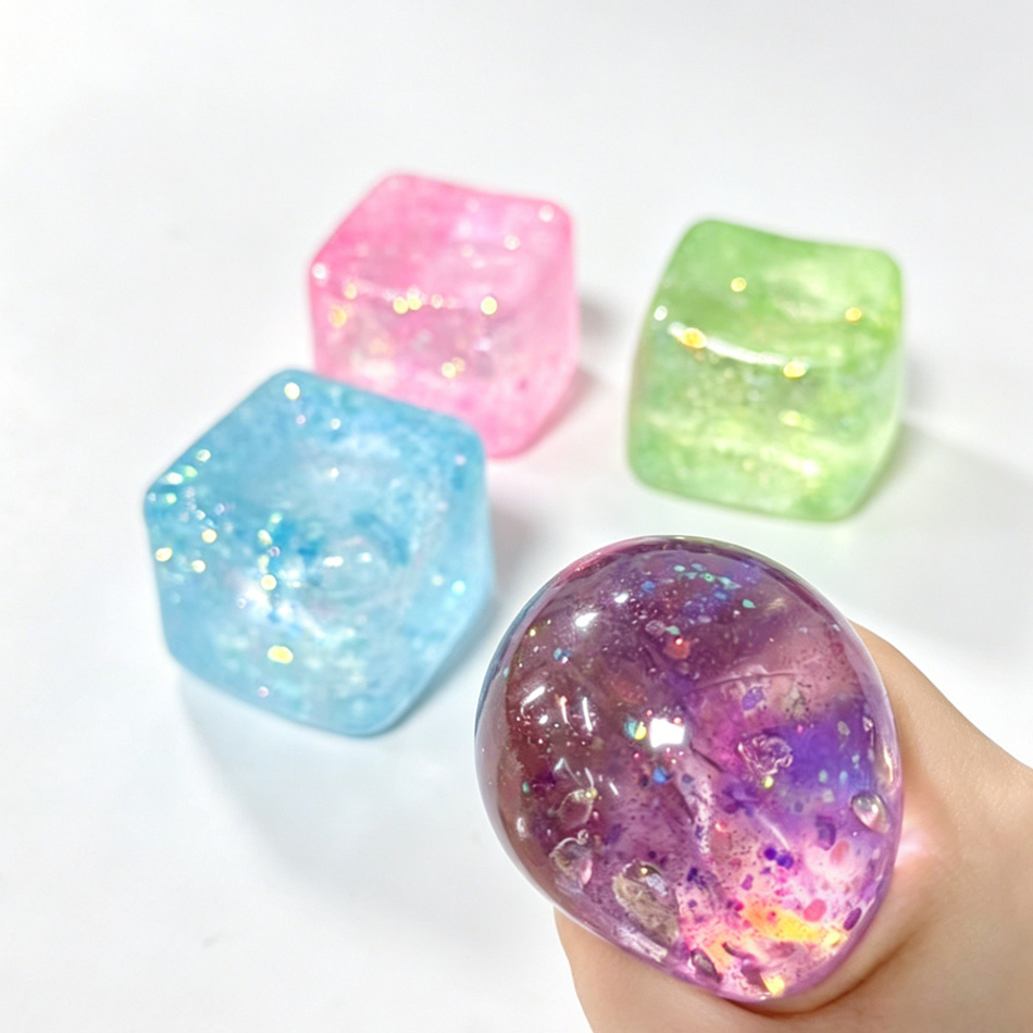 Colorful Glitter Stress Cube T - Fire Starter Cube avis et prix