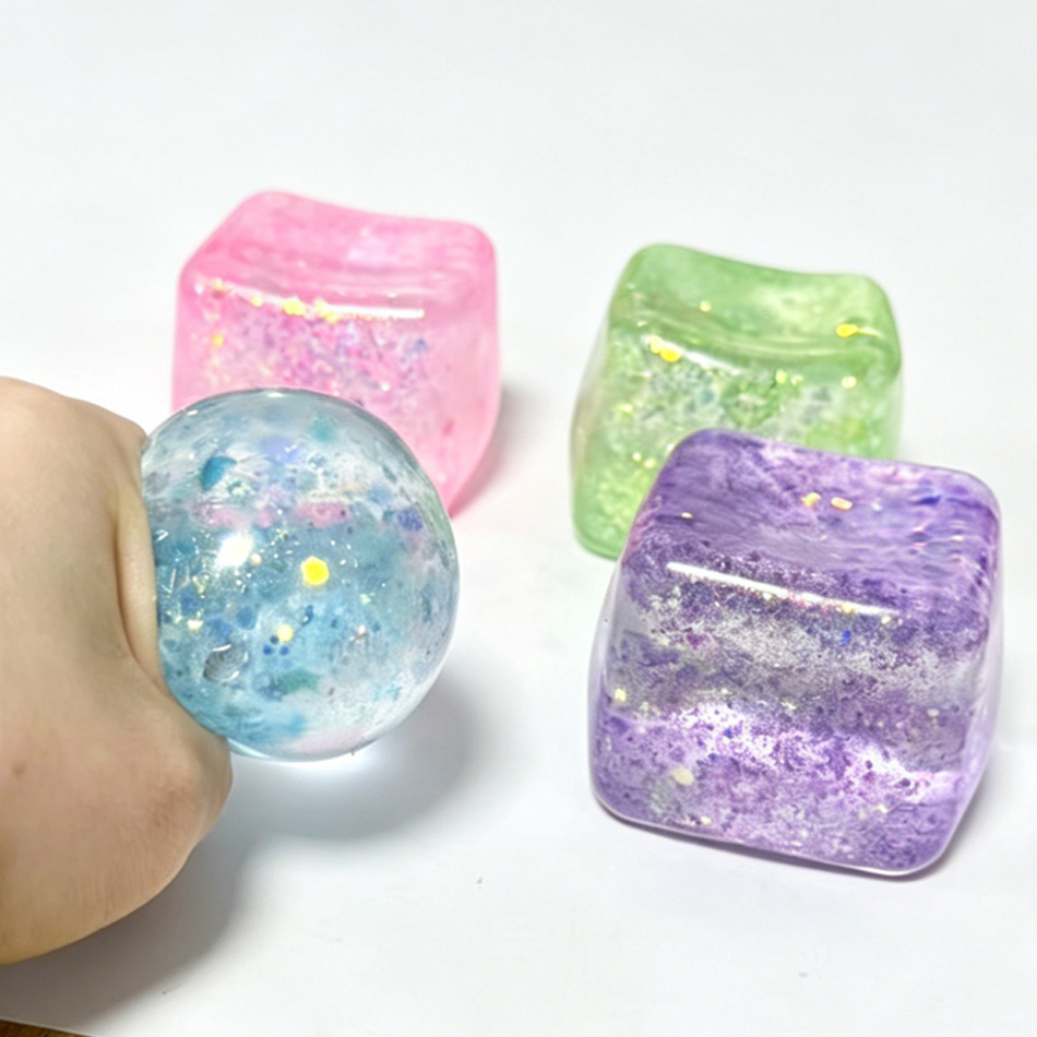 Colorful Glitter Stress Cube T - Fire Starter Cube avis et prix
