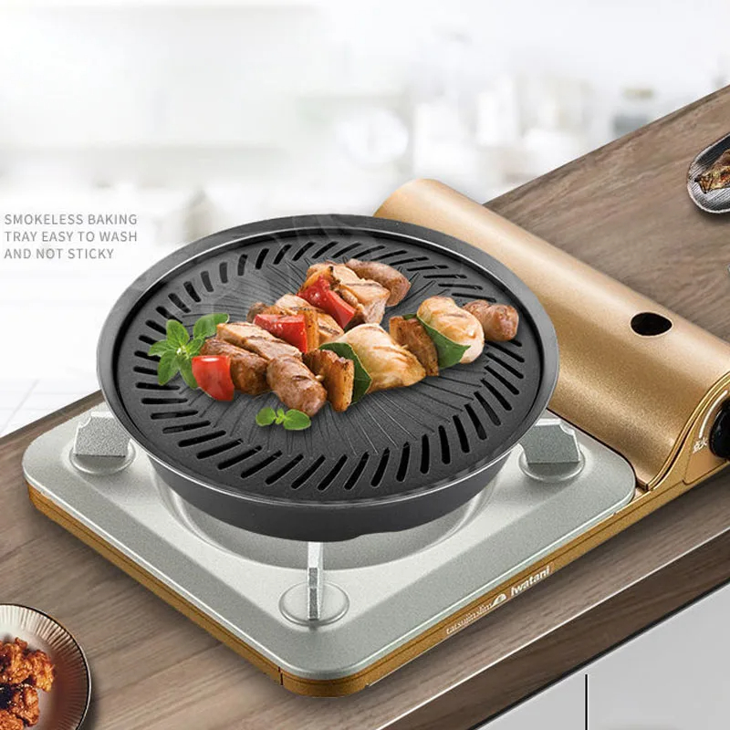 Korean Non-stick Barbecue Tray - Camping Cooking Top avis et prix